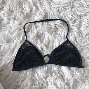 VS mesh black bikini top